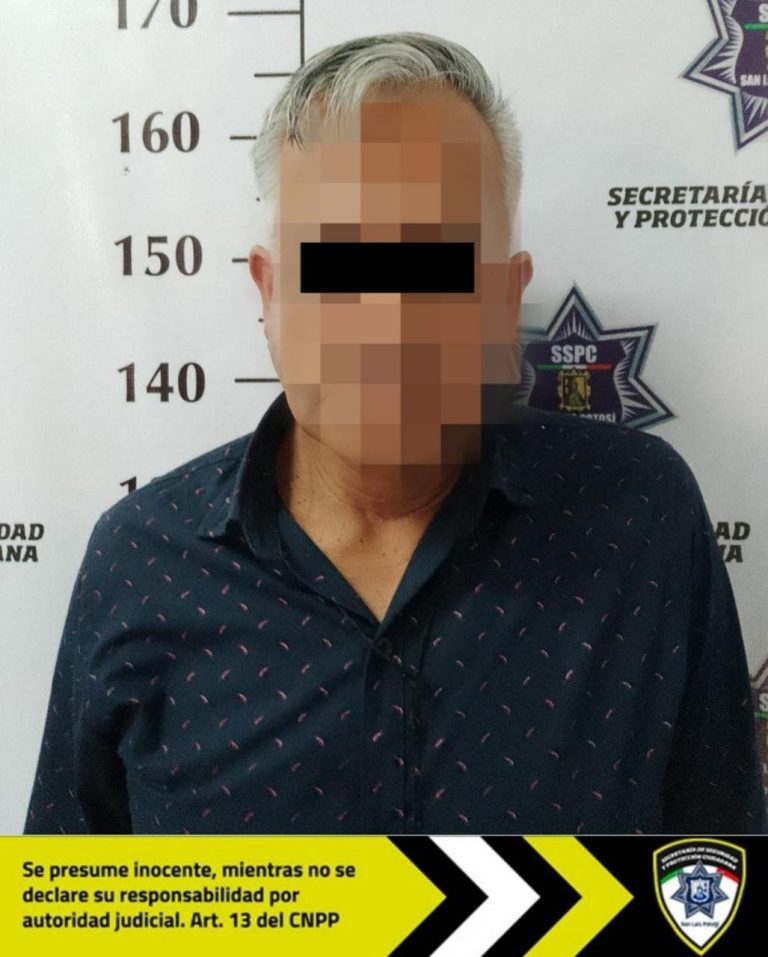 En acciones del operativo Comercio Seguro, oficiales de la SSPC detienen a un sujeto señalado de robo a comercio
