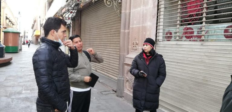 El Gobierno de la Capital pintará escenas culturales de SLP en las cortinas de negocios del Centro Histórico