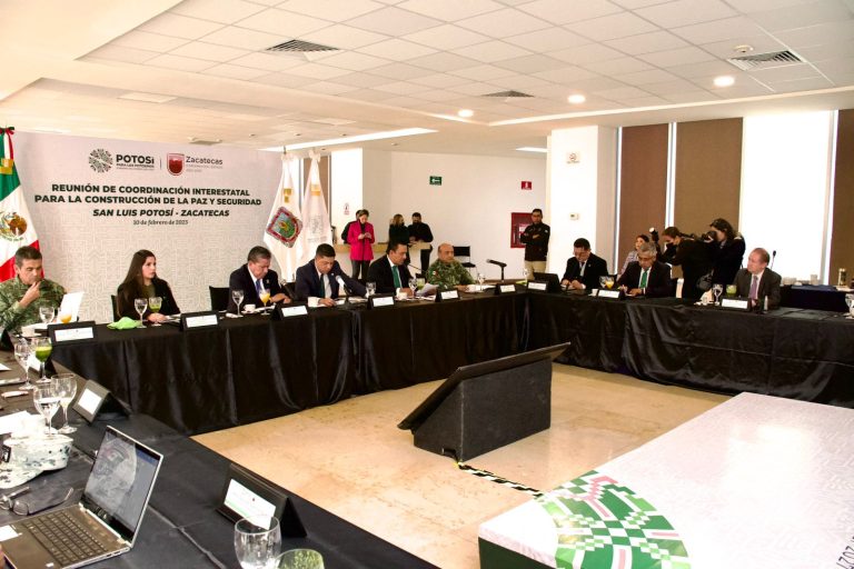 LIDERA RICARDO GALLARDO Y GOBIERNO DEL CAMBIO, ESTRATEGIA DE SEGURIDAD CON ESTADOS VECINOS