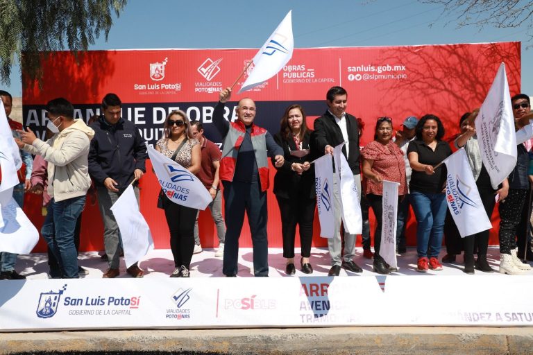 Gobierno de la Capital superó el medio millón de metros cuadrados de Vialidades Potosinas rehabilitadas