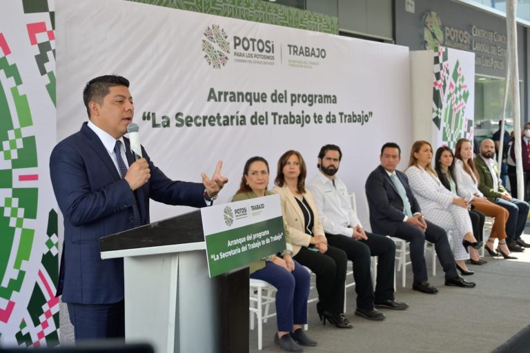 GOBIERNO DEL CAMBIO PONE A SLP A LA VANGUARDIA EN MATERIA DE EMPLEO CON NUEVO PROGRAMA