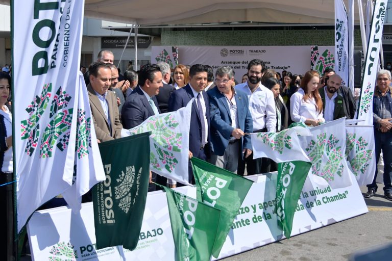GOBIERNO DEL CAMBIO MANTIENE DESOCUPACIÓN LABORAL A LA BAJA EN SLP
