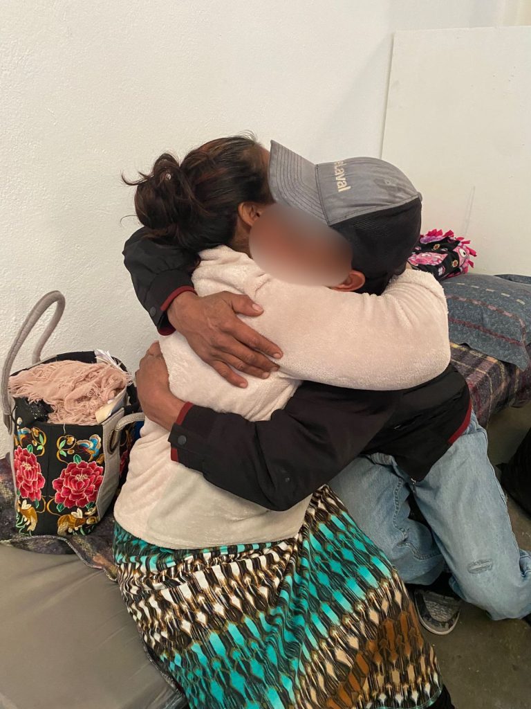 Trabajo conjunto entre DIF Municipal y la Unidad para la Búsqueda de Personas Desaparecidas SLP reúne a madre e hijo