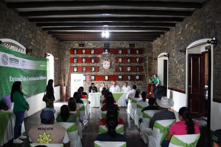 REFUERZA ICAT, FORMACIÓN EN LA ZONA HUASTECA PARA AMPLIAR OPORTUNIDADES A LAS Y LOS POTOSINOS