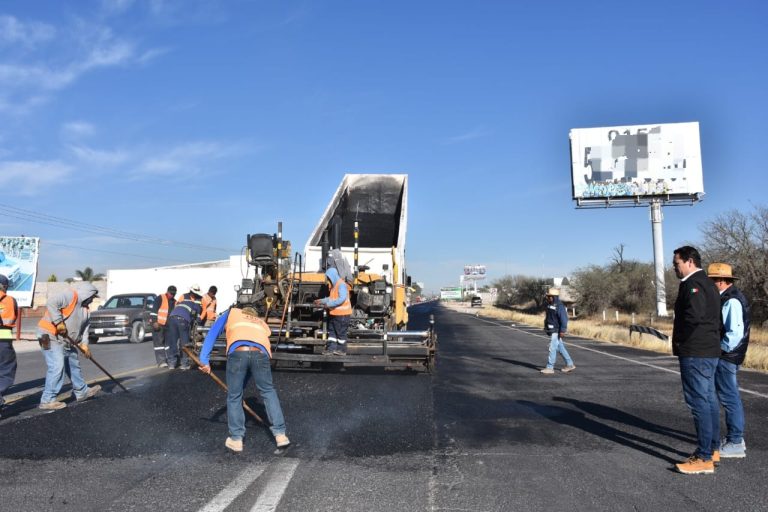 REPORTA JEC, 85 POR CIENTO DE AVANCE EN MODERNIZACIÓN DEL CAMINO AL AEROPUERTO 