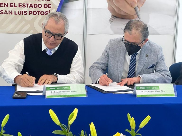 SALUD E IPICYT FIRMAN CONVENIO DE COLABORACIÓN PARA INVESTIGACIÓN EN SALUD MÓVIL