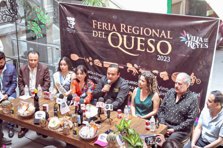 Presentan Feria Regional del Queso 2023 de Villa de Reyes