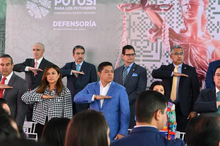 GOBIERNO DEL CAMBIO COINCIDE CON IDEALES DE PONCIANO ARRIAGA: RICARDO GALLARDO ANTE DEFENSORES PÚBLICOS