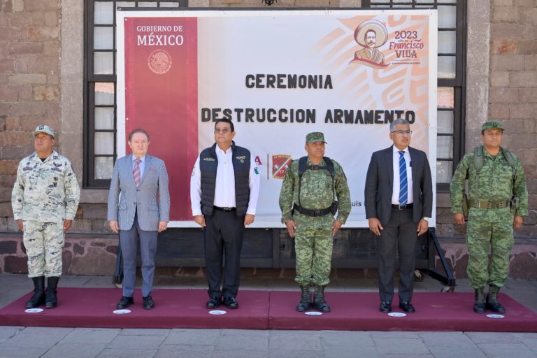 DESTRUYE SEDENA CASI MEDIO MILLAR DE ARMAS DE FUEGO