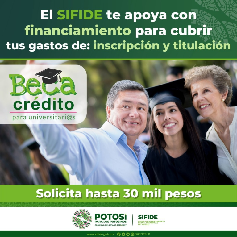 SIFIDE INCREMENTA MONTO DE PROGRAMA BECA CRÉDITO PARA ESTUDIANTES