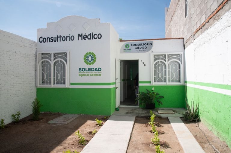 SOLEDAD DE GRACIANO SÁNCHEZ CUENTA CON UN NUEVO CONSULTORIO MÉDICO GRATUITO