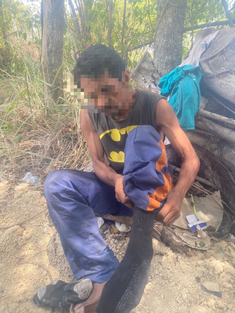 POLICÍAS MUNICIPALES ASEGURAN A PRESUNTO LADRÓN