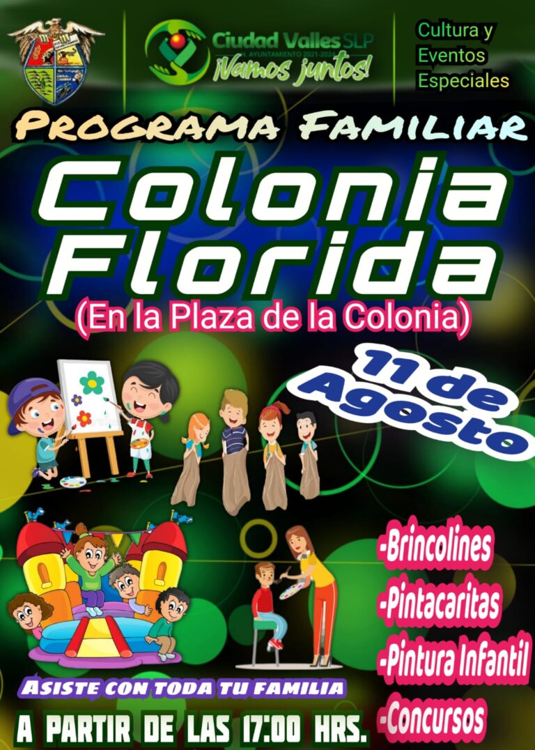 Programa Familiar en la colonia Florida