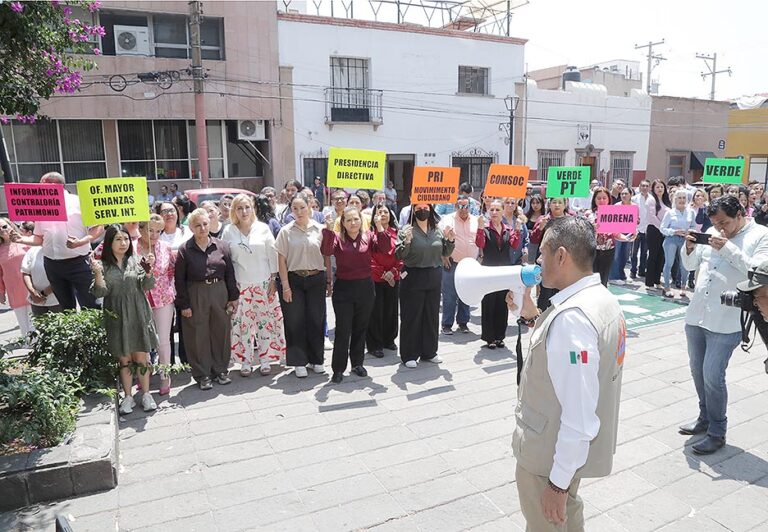 CON ÉXITO PARTICIPA EL CONGRESO DEL ESTADO EN EL PRIMER SIMULACRO NACIONAL 2025