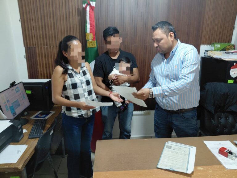 EDER GAEL N. Y ADOLFO N. FUERON LOS PRIMEROS BEBÉS REGISTRADOS AL INICIO DE AÑO NUEVO
