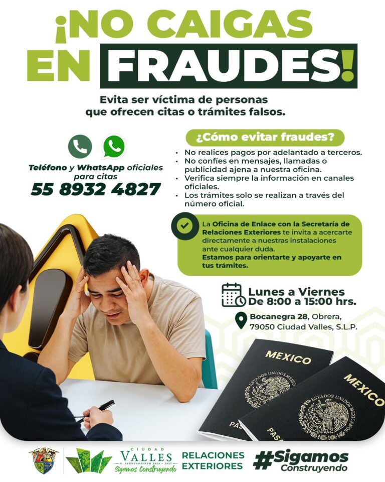 ¡Evita caer en estafas por trámites de pasaporte!